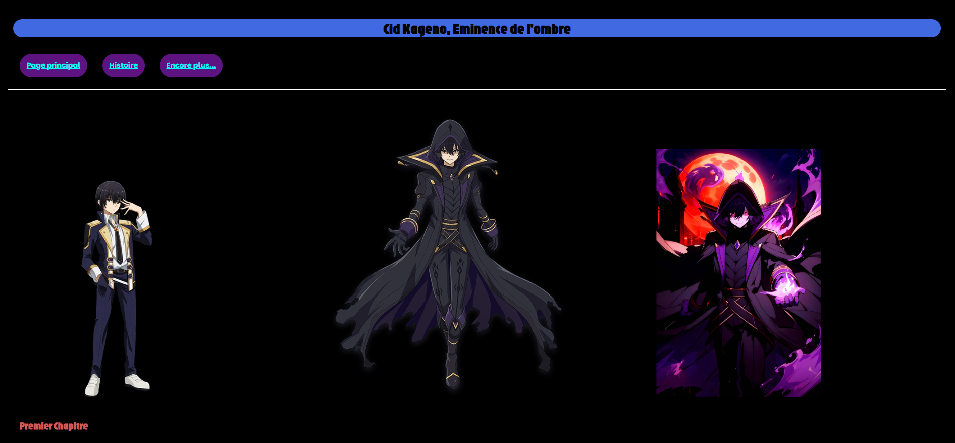 Image projet HTML